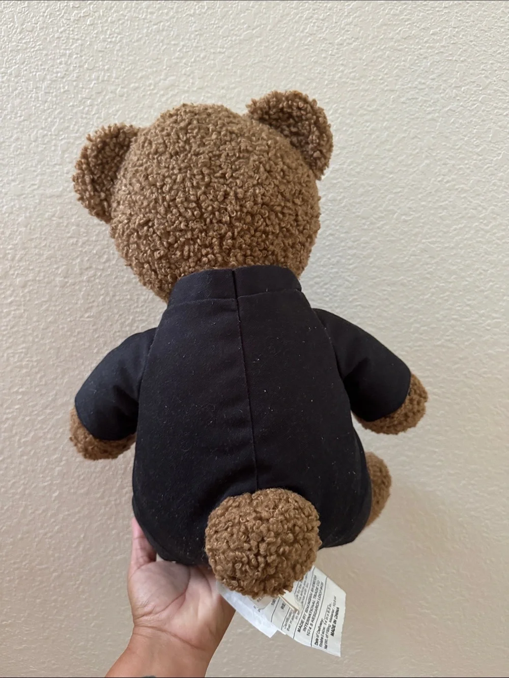 Pottery Barn Theo Teddy Trick-or-Treat Pillow Shelf Plush Stuffed Bear Animal